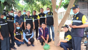 โครงการรณรงค์(ฝัง)จัดทำถังขยะเปียกลดโลกร้อน ประจำปีงบประมาณ พ.ศ.2566