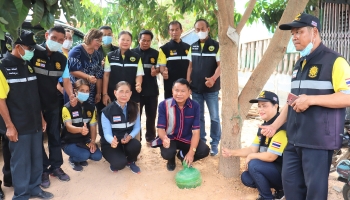 โครงการรณรงค์(ฝัง)จัดทำถังขยะเปียกลดโลกร้อน ประจำปีงบประมาณ พ.ศ.2566