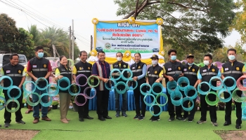 โครงการรณรงค์(ฝัง)จัดทำถังขยะเปียกลดโลกร้อน ประจำปีงบประมาณ พ.ศ.2566
