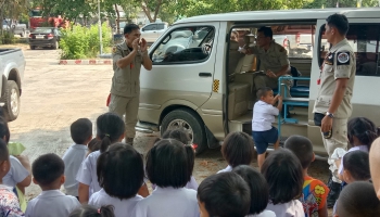 ซ้อมแผนป้องกันและบรรเทาสาธารณภัยประจำปีงบประมาณ 2564_8
